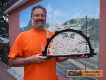 der Schwibbogen in meinen Händen, der Enrico